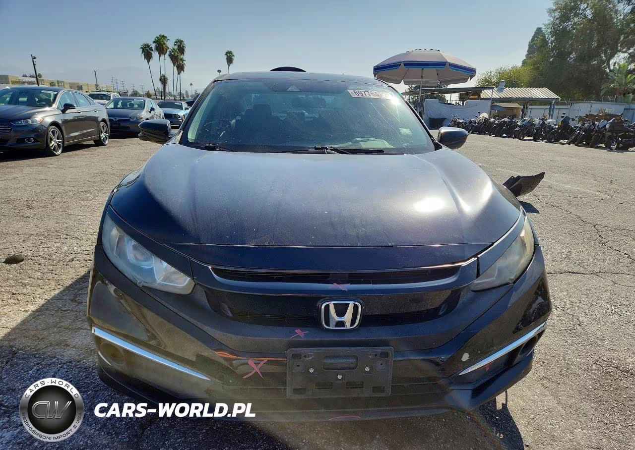 2019 Honda Civic Ex VIN:JHMFC1F30KX006088 - 5
