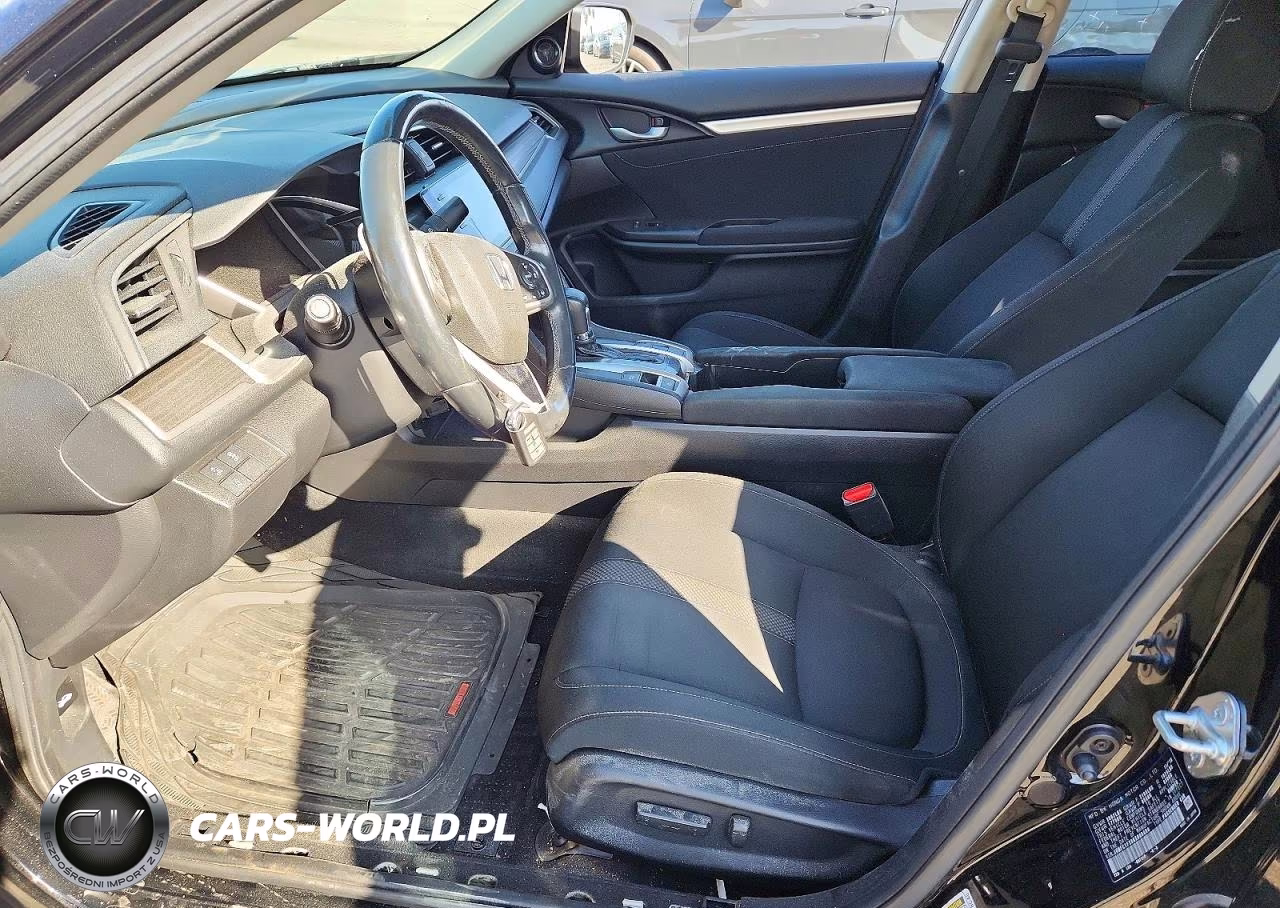 2019 Honda Civic Ex VIN:JHMFC1F30KX006088 - 7