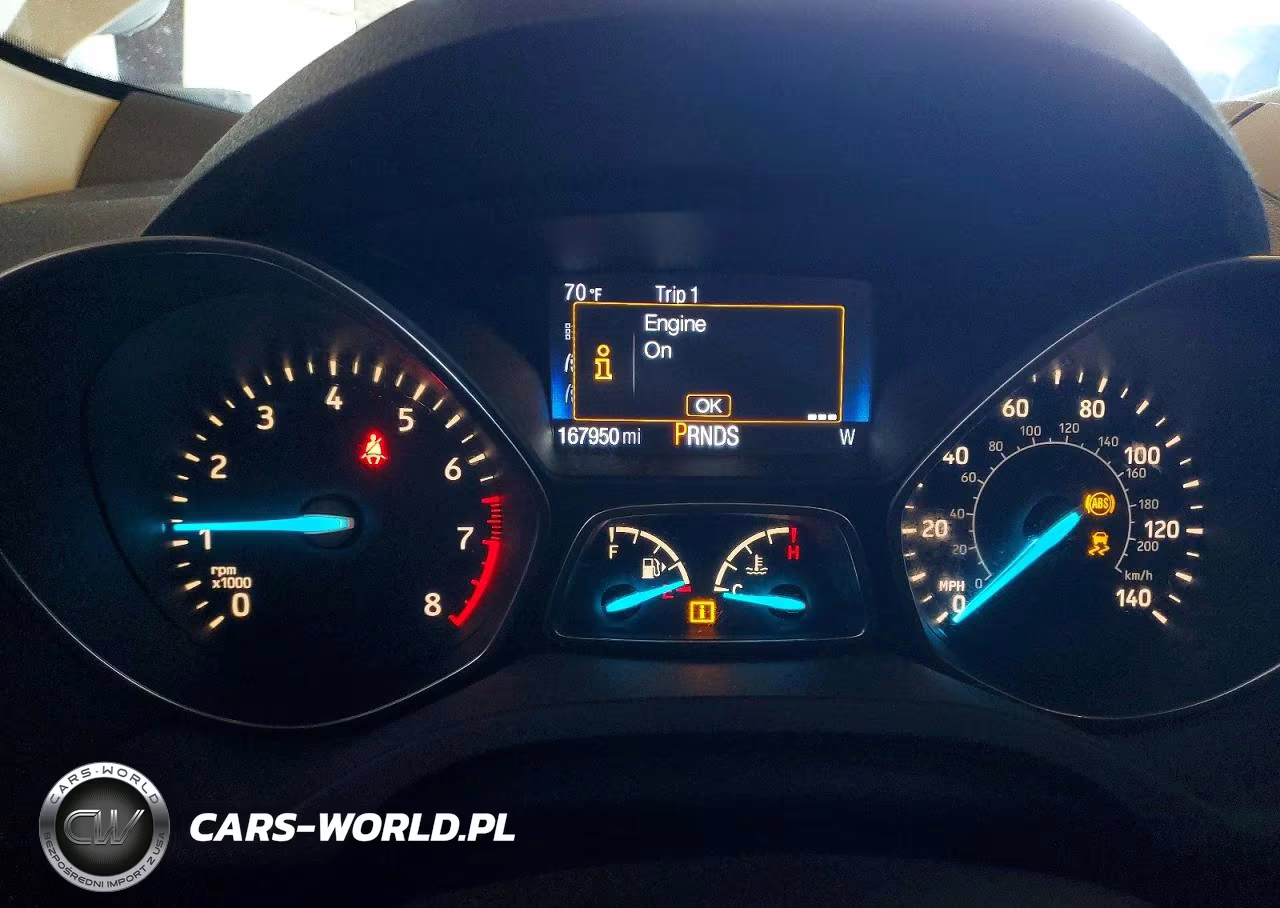 2017 Ford Escape S VIN:1FMCU0F78HUA32815 - 9