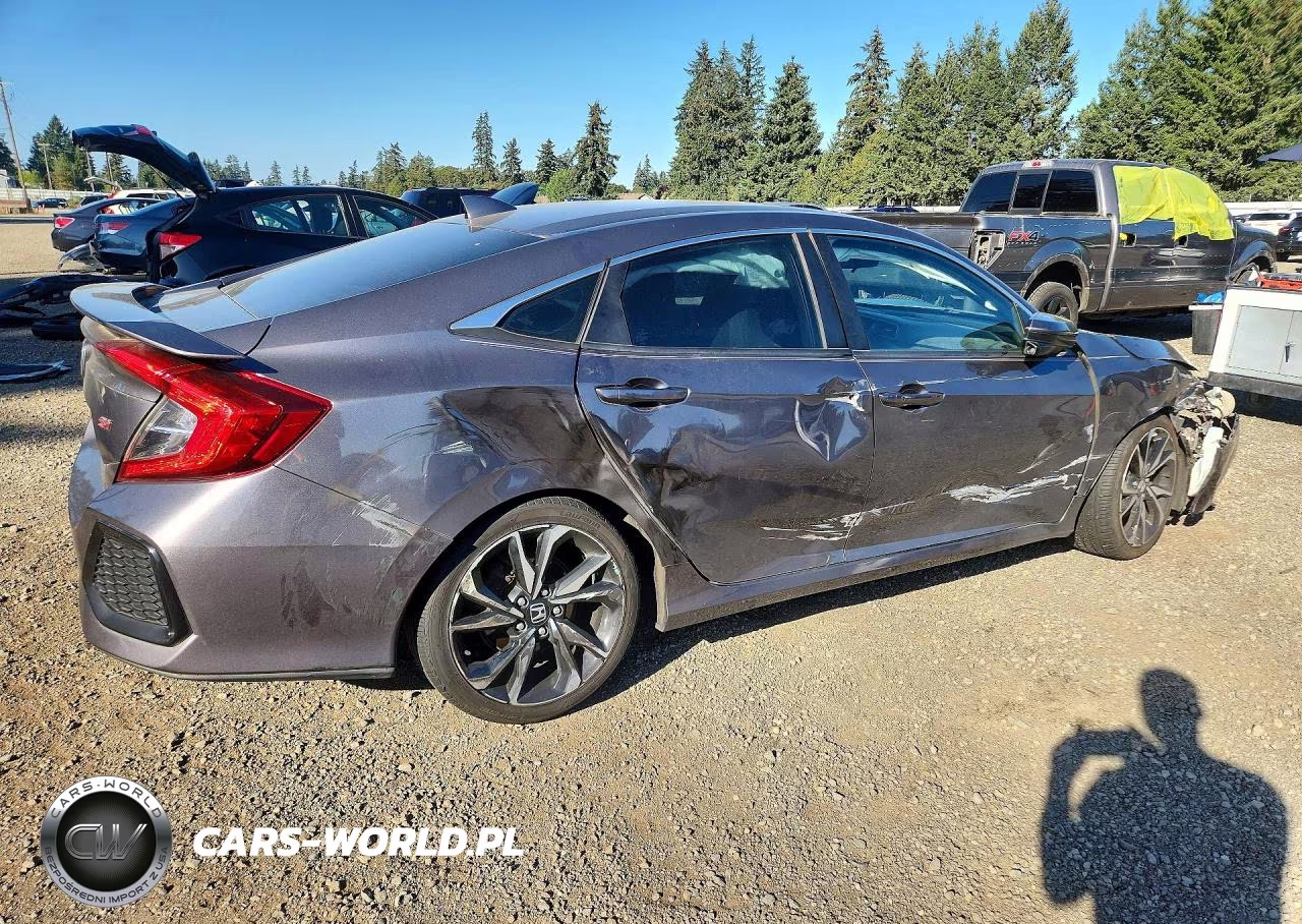 2018 Honda Civic Si VIN:2HGFC1E57JH703203 - 3