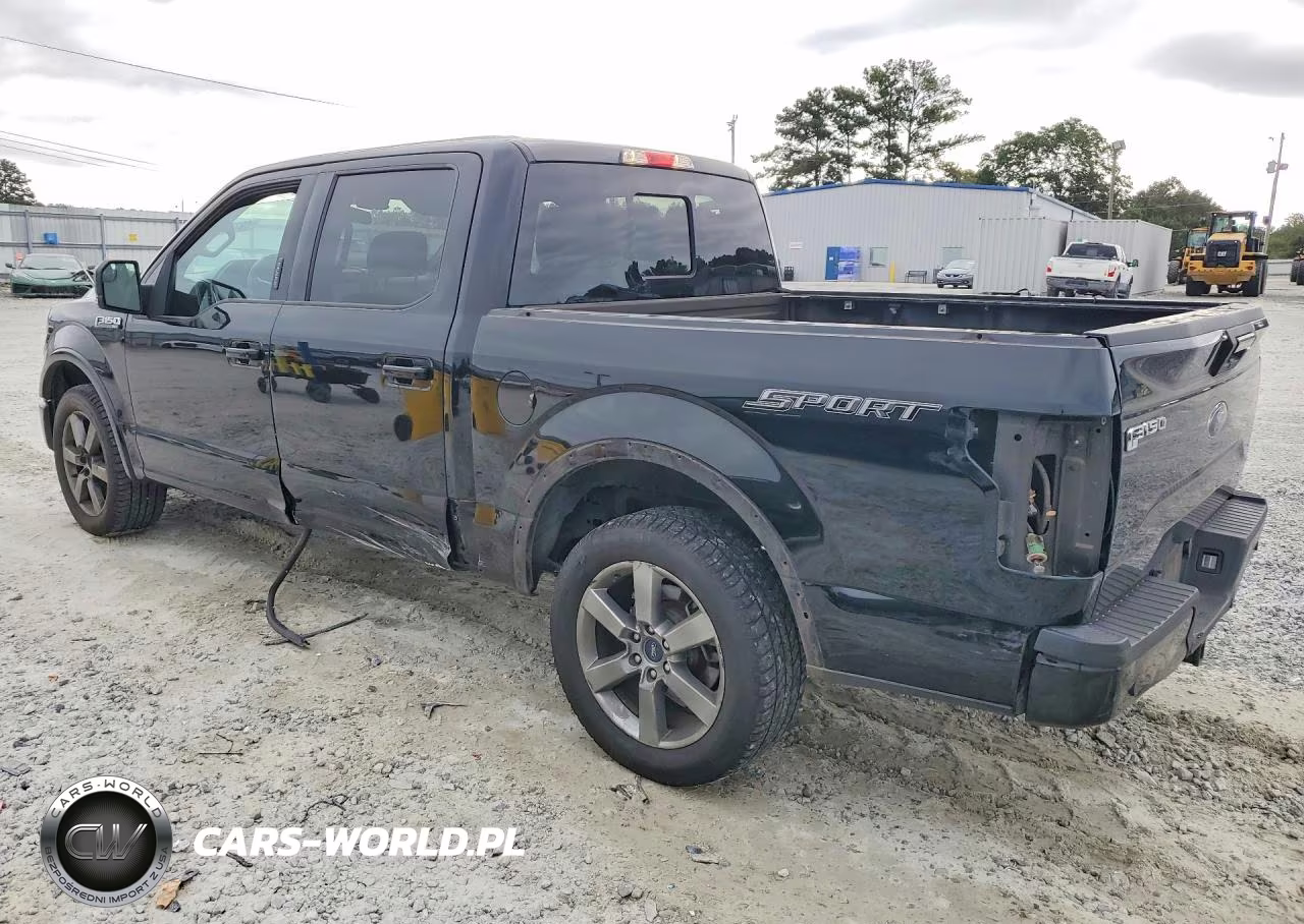 2017 Ford F150 Supercrew VIN:1FTEW1CF1HFA57102 - 2