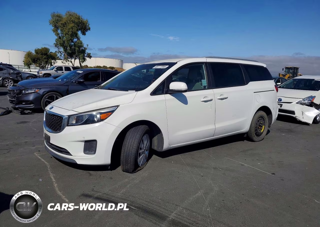2017 Kia Sedona Lx VIN:KNDMB5C15H6250758 - 1
