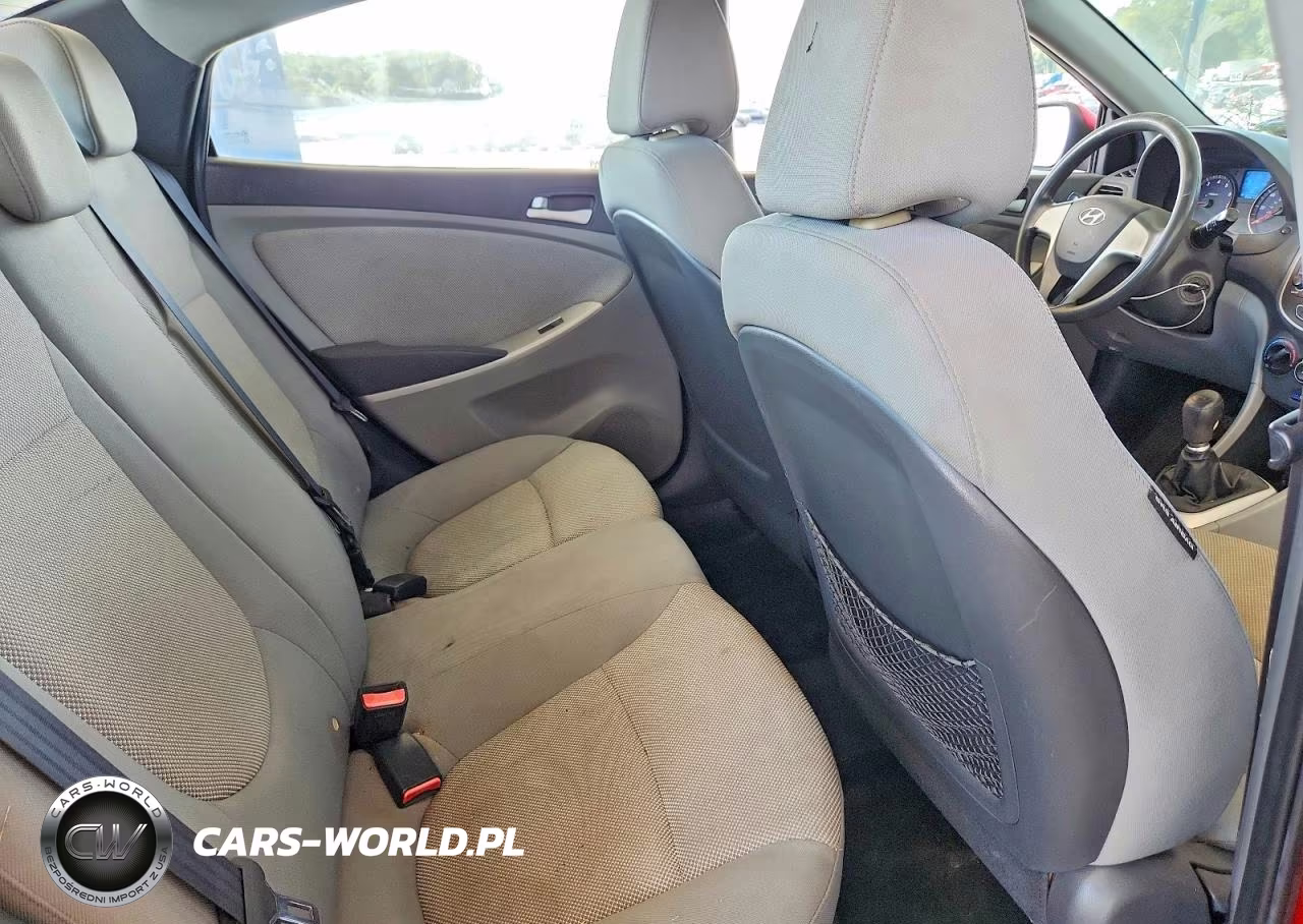 2012 Hyundai Accent Gls VIN:KMHCT4AE4CU165080 - 10