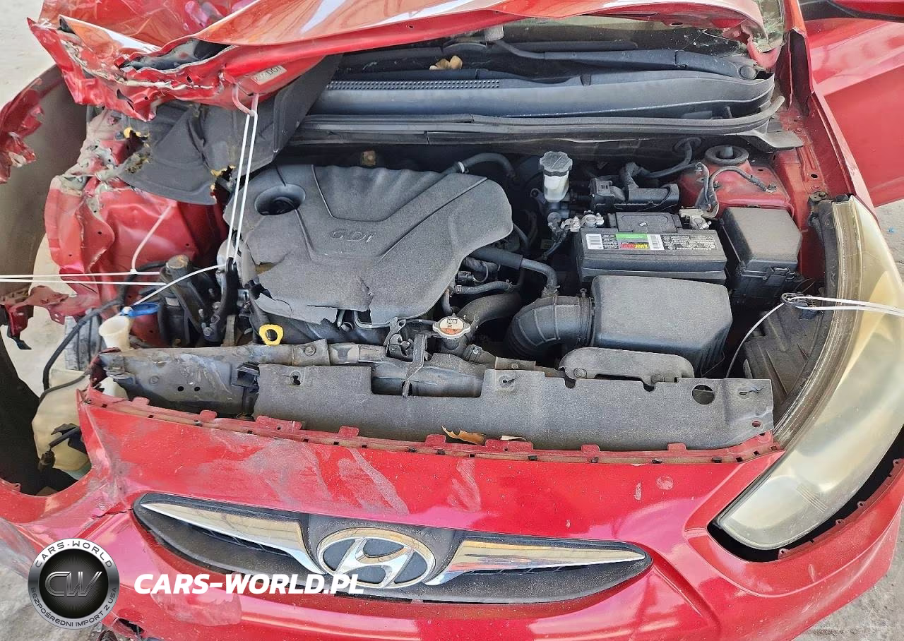 2012 Hyundai Accent Gls VIN:KMHCT4AE4CU165080 - 11
