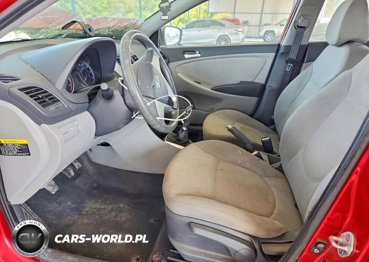 2012 Hyundai Accent Gls VIN:KMHCT4AE4CU165080 - 7