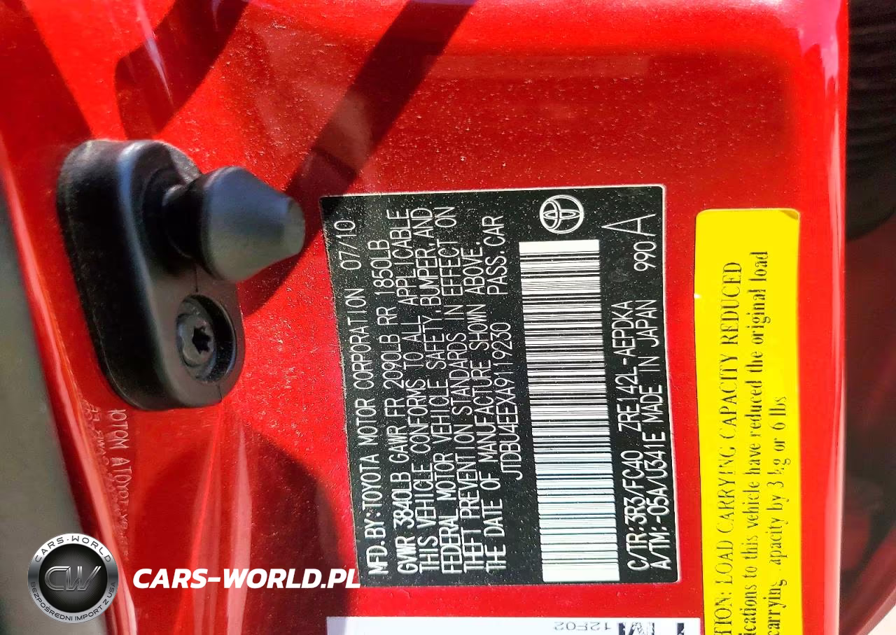 2010 Toyota Corolla Le VIN:JTDBU4EEXA9119230 - 12
