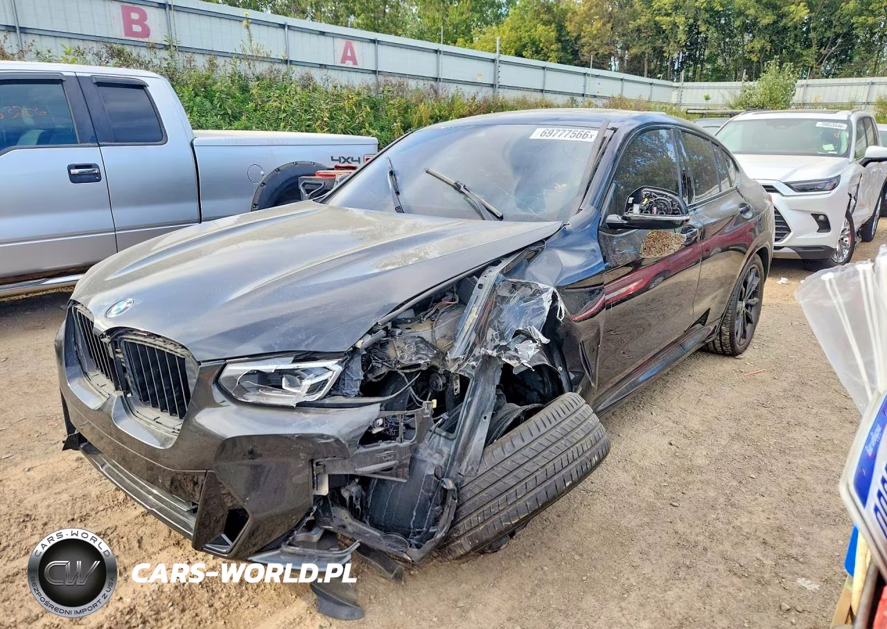 2022 BMW X4 xDrive30I VIN:5UX33DT05N9J91195 - 1