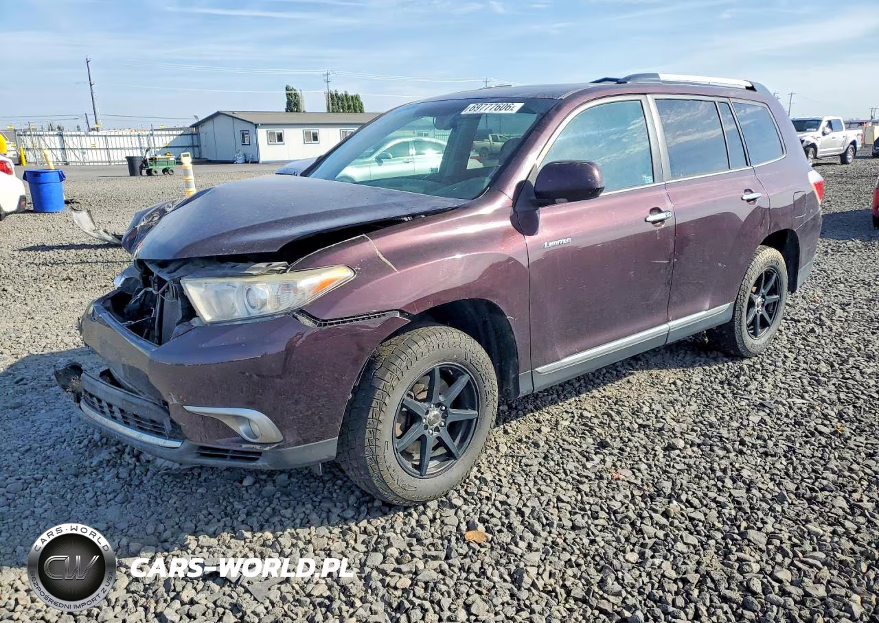 2013 Toyota Highlander Limited VIN:5TDDK3EH2DS269146 - 1
