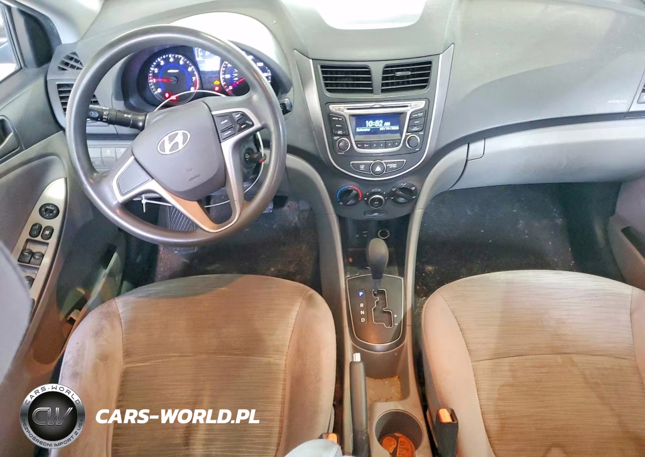 2015 Hyundai Accent Gs VIN:KMHCT5AEXFU208735 - 8