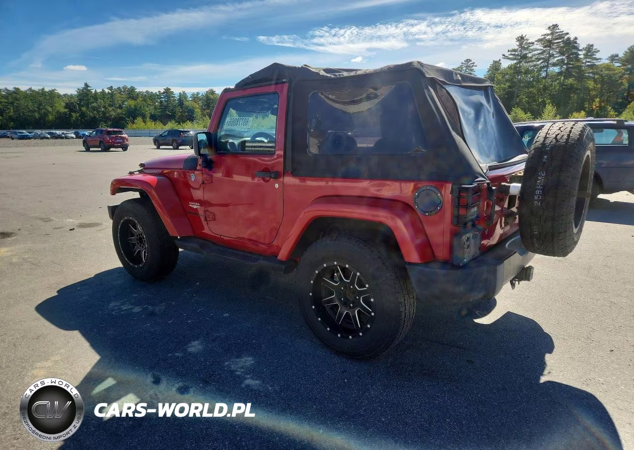 2014 Jeep Wrangler Sahara VIN:1C4AJWBG7EL217422 - 2