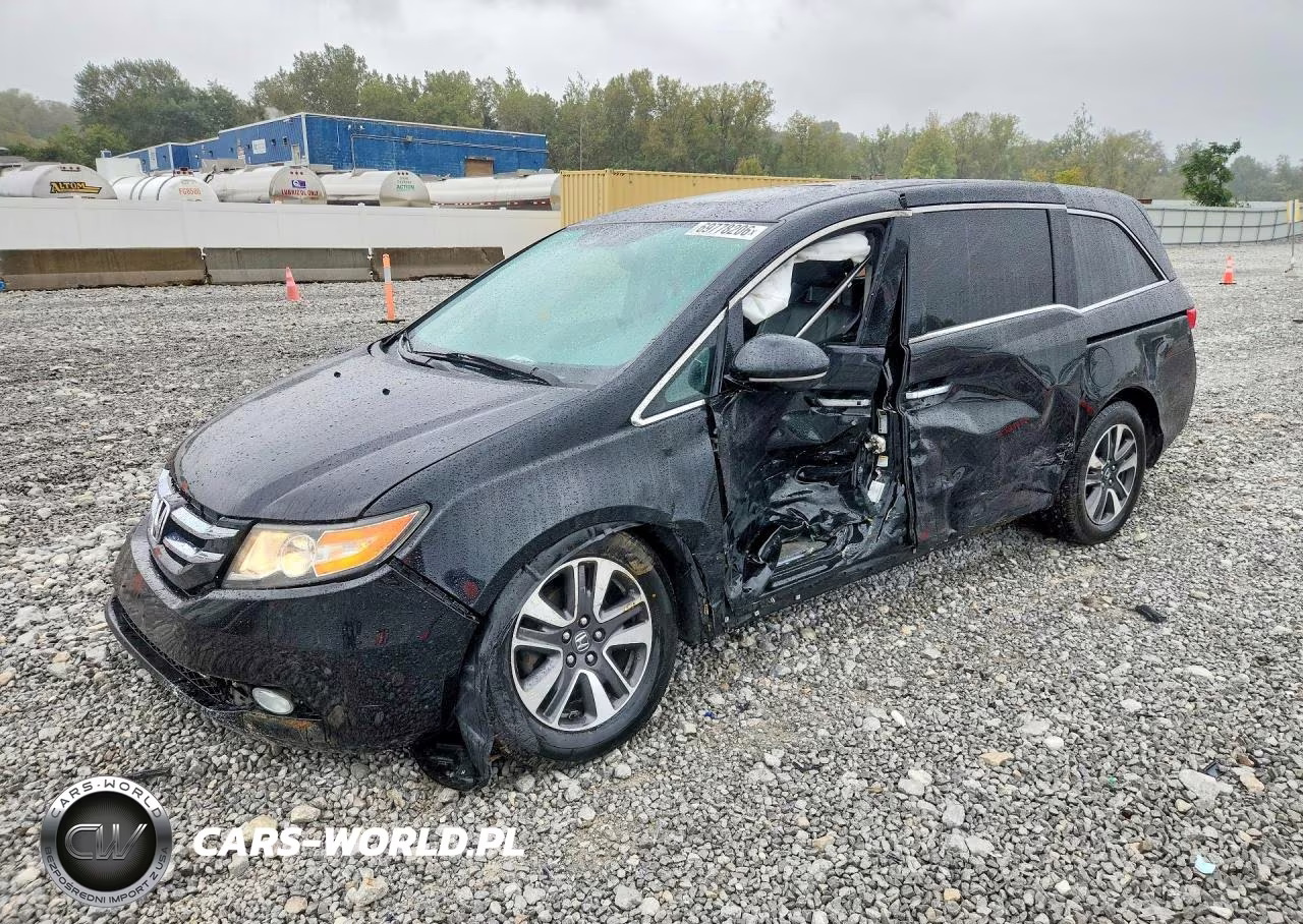 2016 Honda Odyssey Touring VIN:5FNRL5H90GB067837 - 1