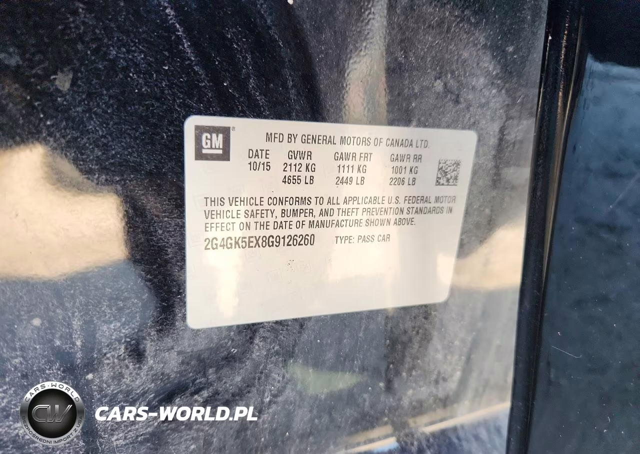 2016 Buick Regal VIN:2G4GK5EX8G9126260 - 12