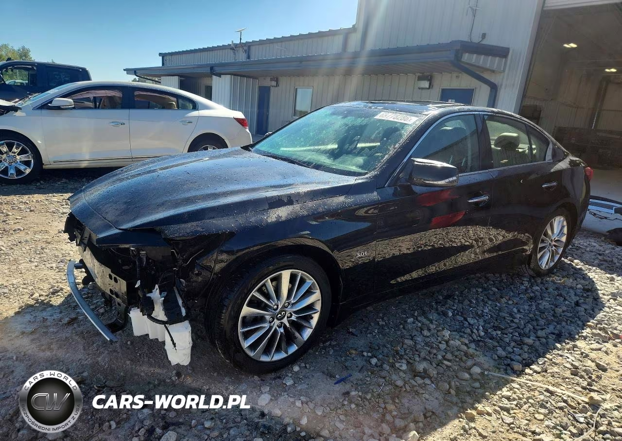 2018 Infiniti Q50 3.0T Luxe VIN:JN1EV7AR6JM611838 - 1