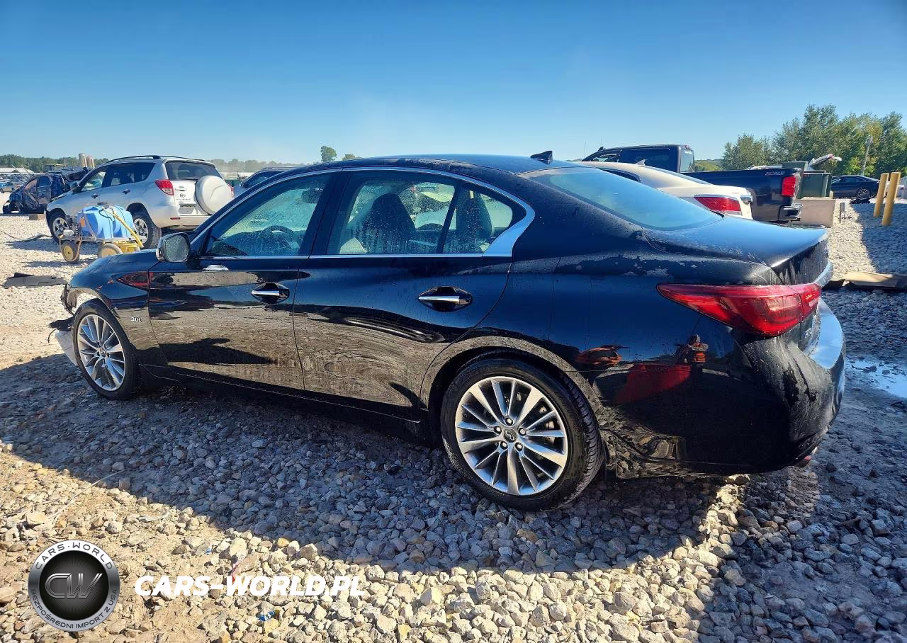 2018 Infiniti Q50 3.0T Luxe VIN:JN1EV7AR6JM611838 - 2