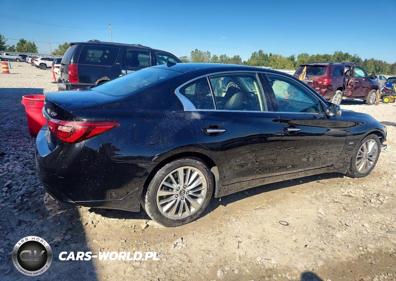 2018 Infiniti Q50 3.0T Luxe VIN:JN1EV7AR6JM611838 - 3