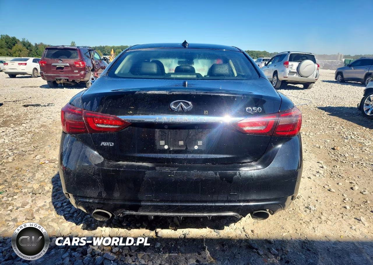2018 Infiniti Q50 3.0T Luxe VIN:JN1EV7AR6JM611838 - 6