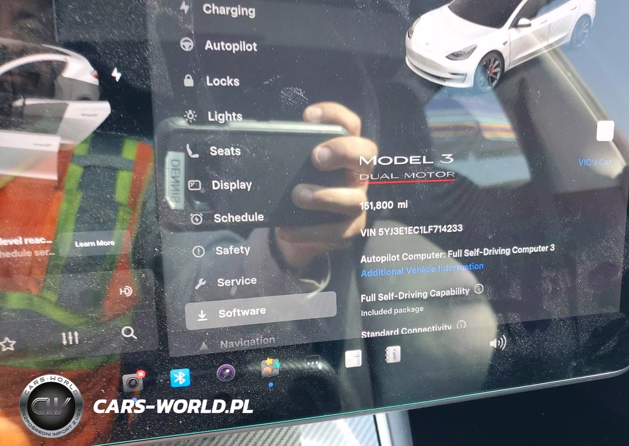 2020 Tesla Model 3 VIN:5YJ3E1EC1LF714233 - 9