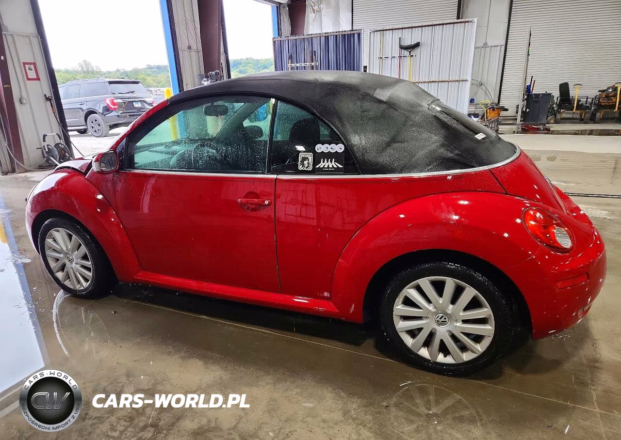 2008 Volkswagen New Beetle Convertible Se VIN:3VWRF31Y88M416041 - 2