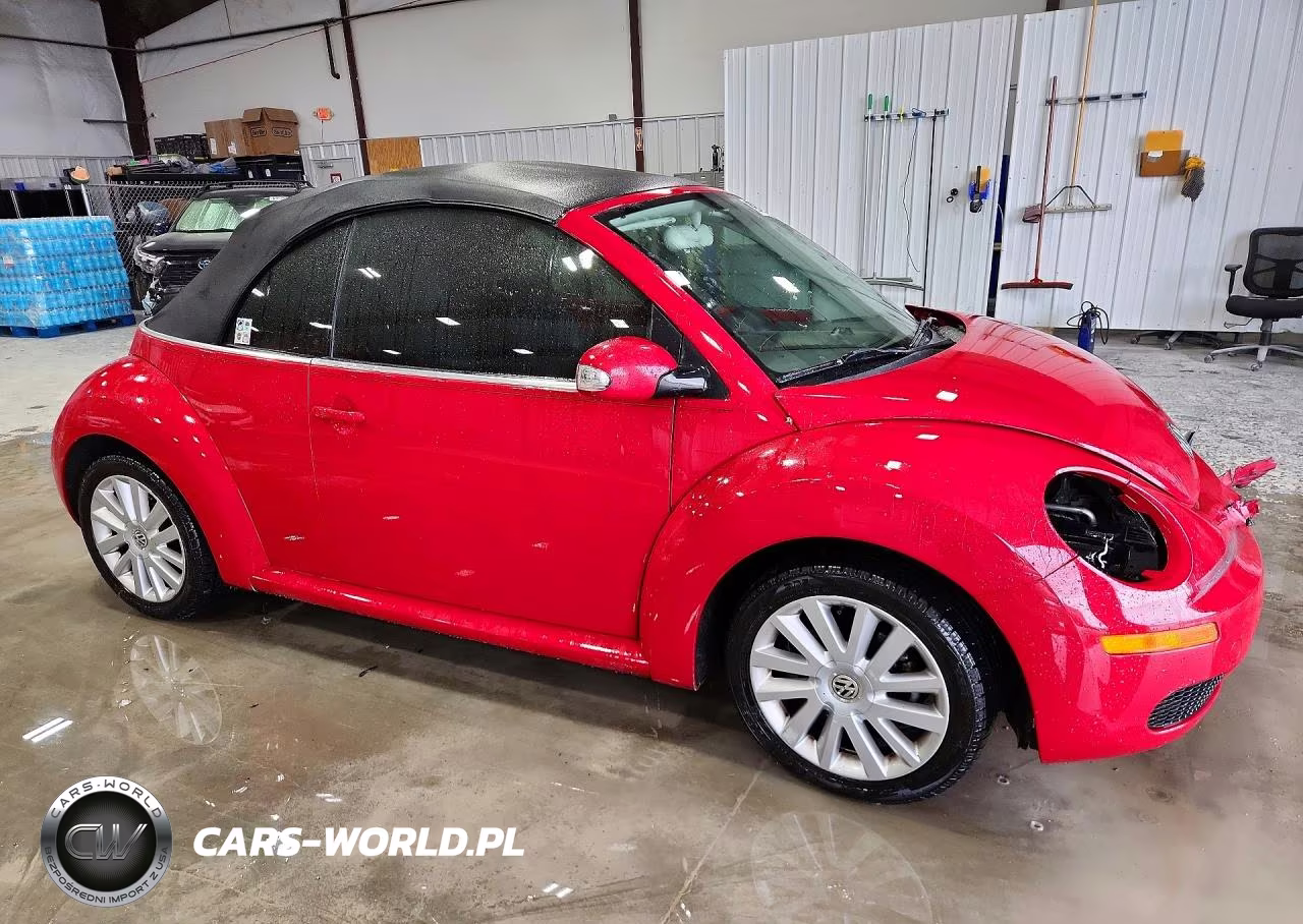 2008 Volkswagen New Beetle Convertible Se VIN:3VWRF31Y88M416041 - 4