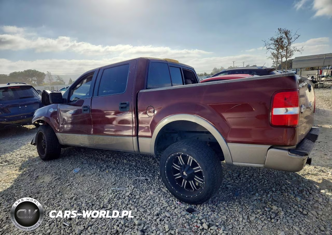 2005 Ford F150 Supercrew VIN:1FTPW12545KE68756 - 2