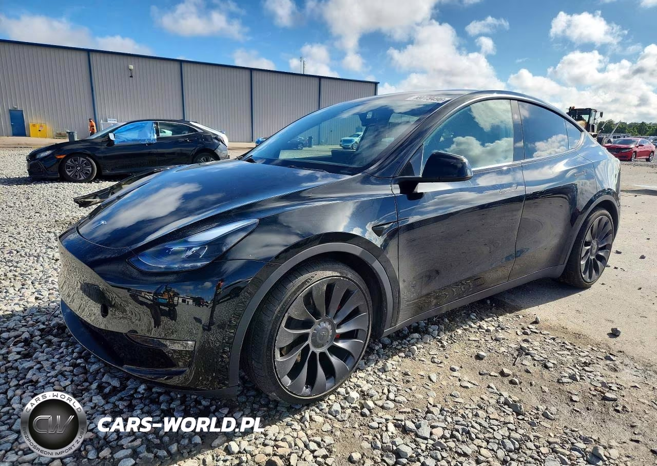 2023 Tesla Model Y VIN:7SAYGDEFXPF941571 - 1