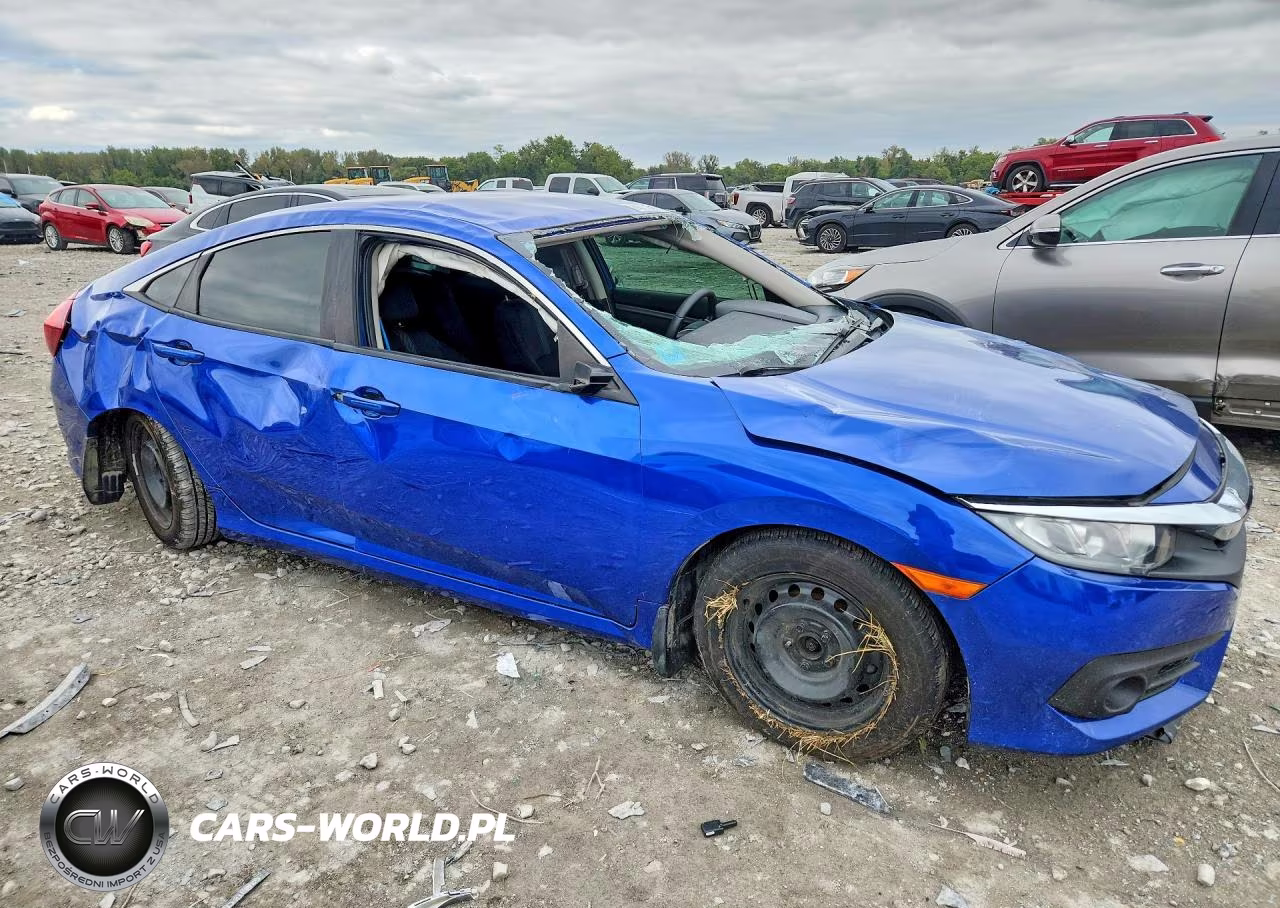 2016 Honda Civic Lx VIN:19XFC2F5XGE069635 - 4