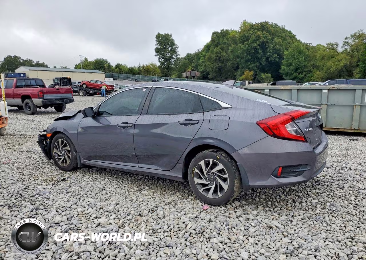 2018 Honda Civic Ex VIN:2HGFC2F79JH568165 - 2