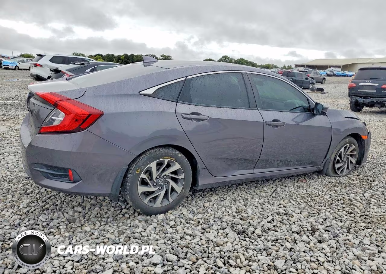 2018 Honda Civic Ex VIN:2HGFC2F79JH568165 - 3