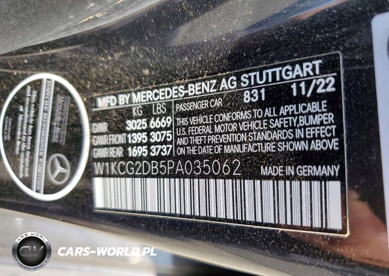 2023 Mercedes-Benz Eqs Sedan 450+ VIN:W1KCG2DB5PA035062 - 12