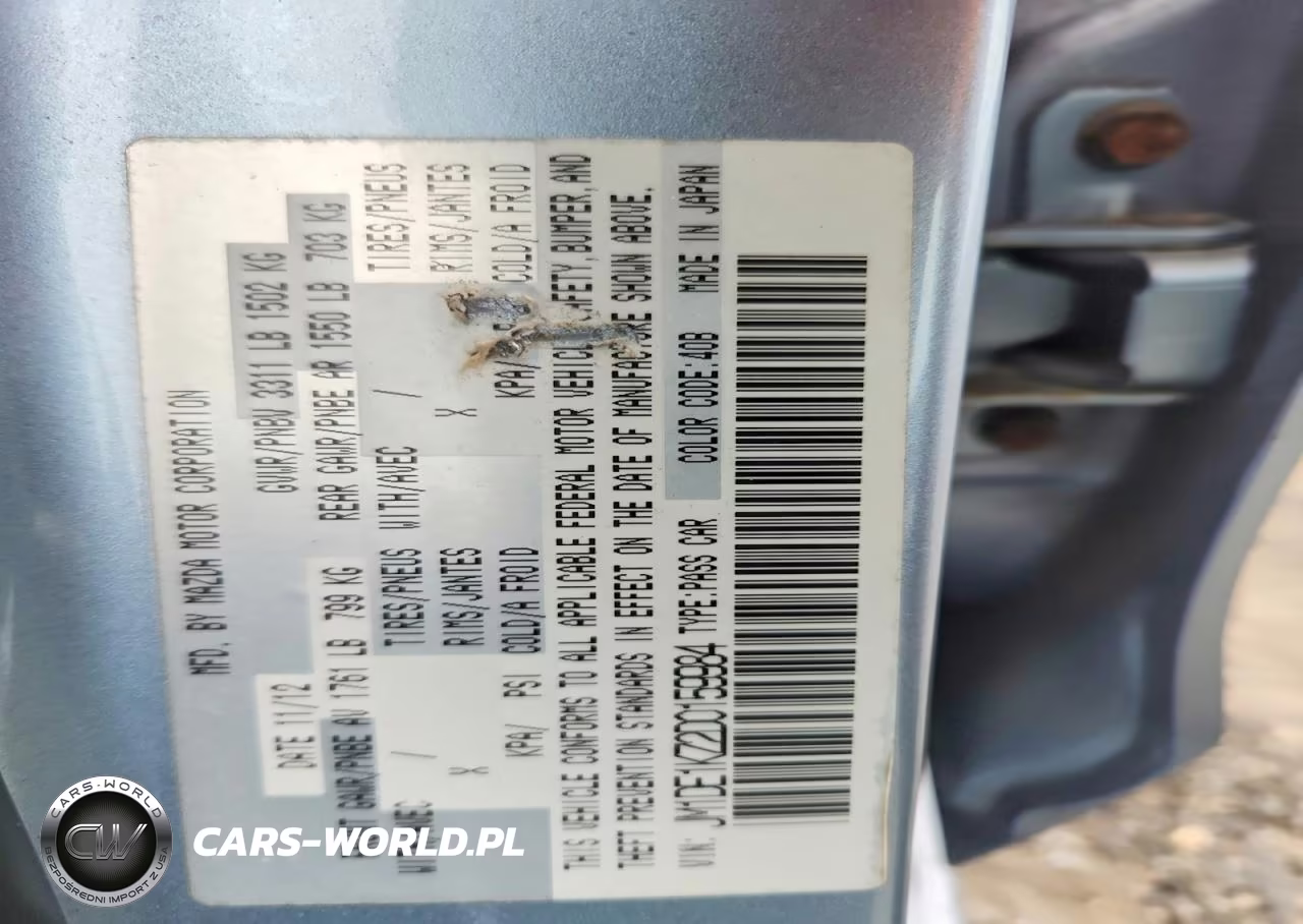 2013 Mazda Mazda2 VIN:JM1DE1KZ2D0159984 - 12