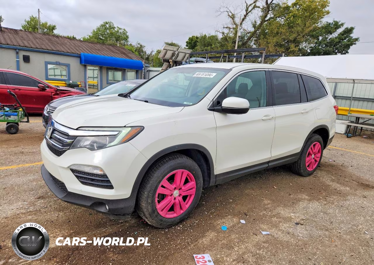 2016 Honda Pilot Ex VIN:5FNYF6H33GB059378 - 1