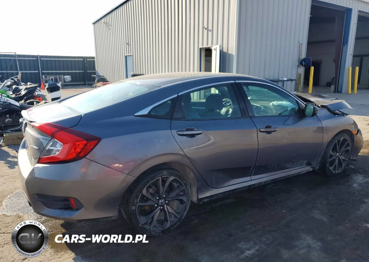 2019 Honda Civic Sport VIN:19XFC2F89KE046432 - 3