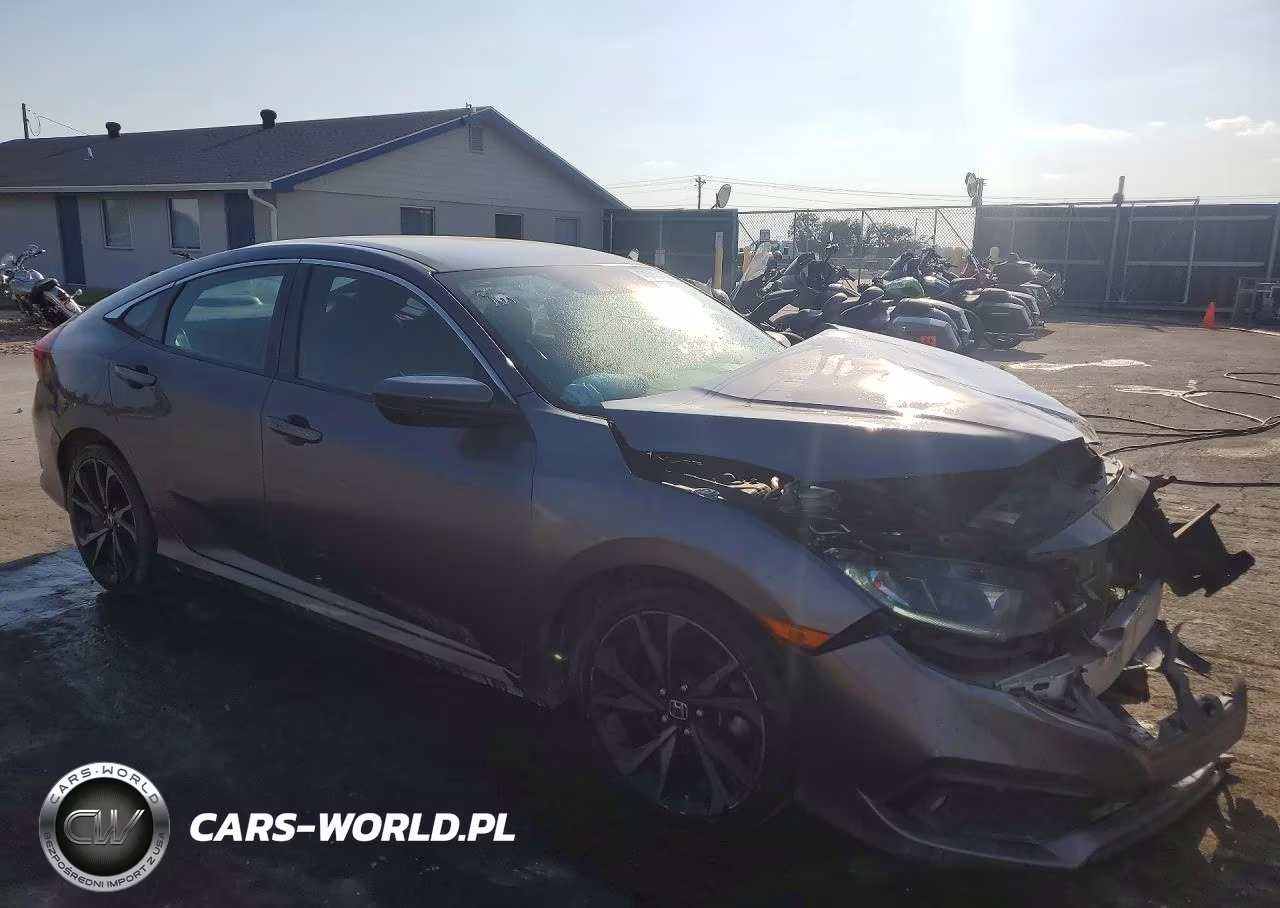 2019 Honda Civic Sport VIN:19XFC2F89KE046432 - 4