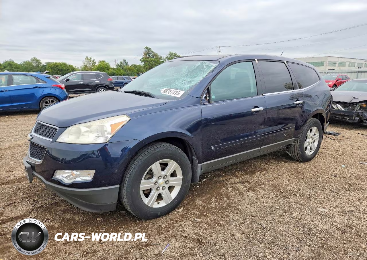 2010 Chevrolet Traverse Lt VIN:1GNLRFED5AS151849 - 1