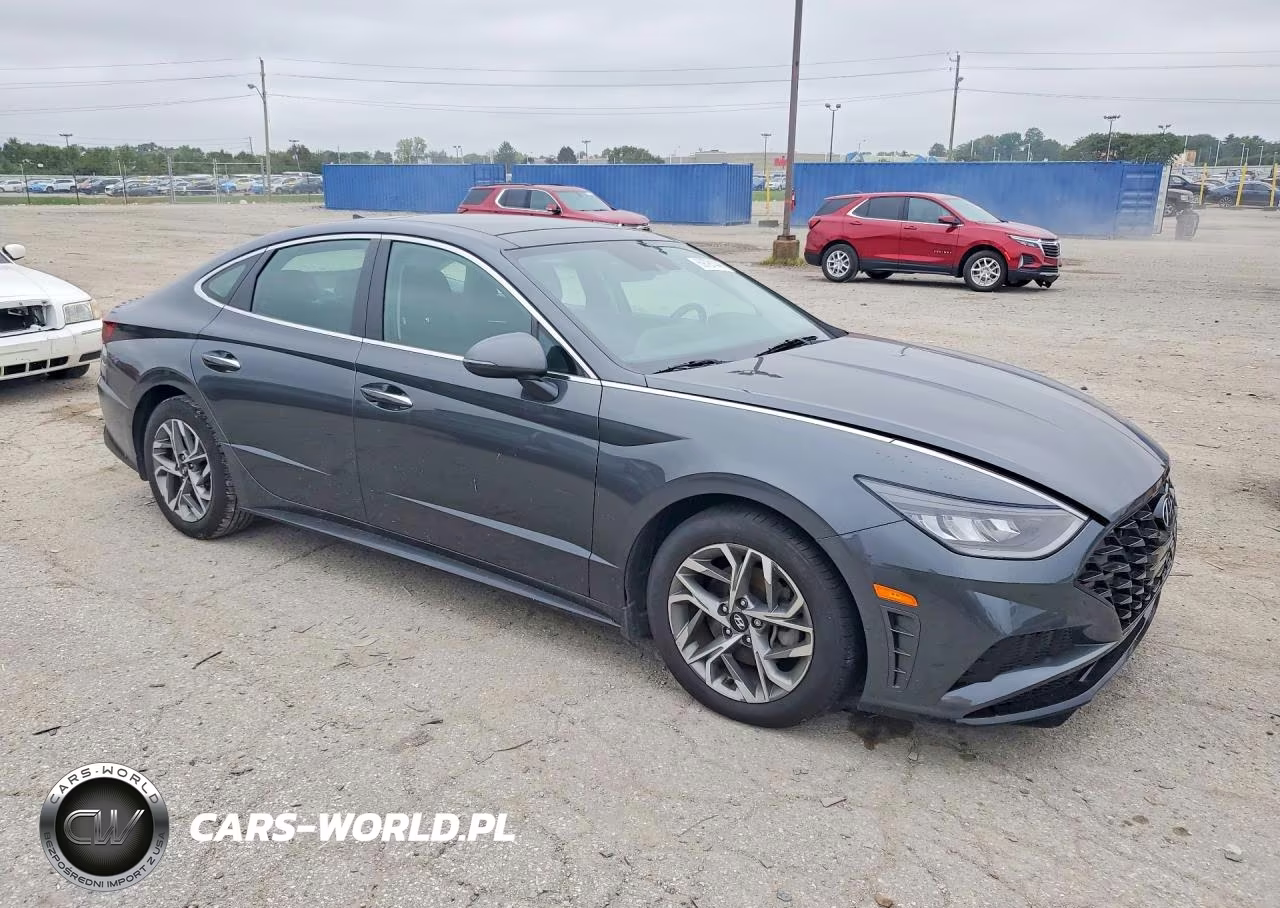 2022 Hyundai Sonata Sel VIN:KMHL14JA2NA221153 - 4
