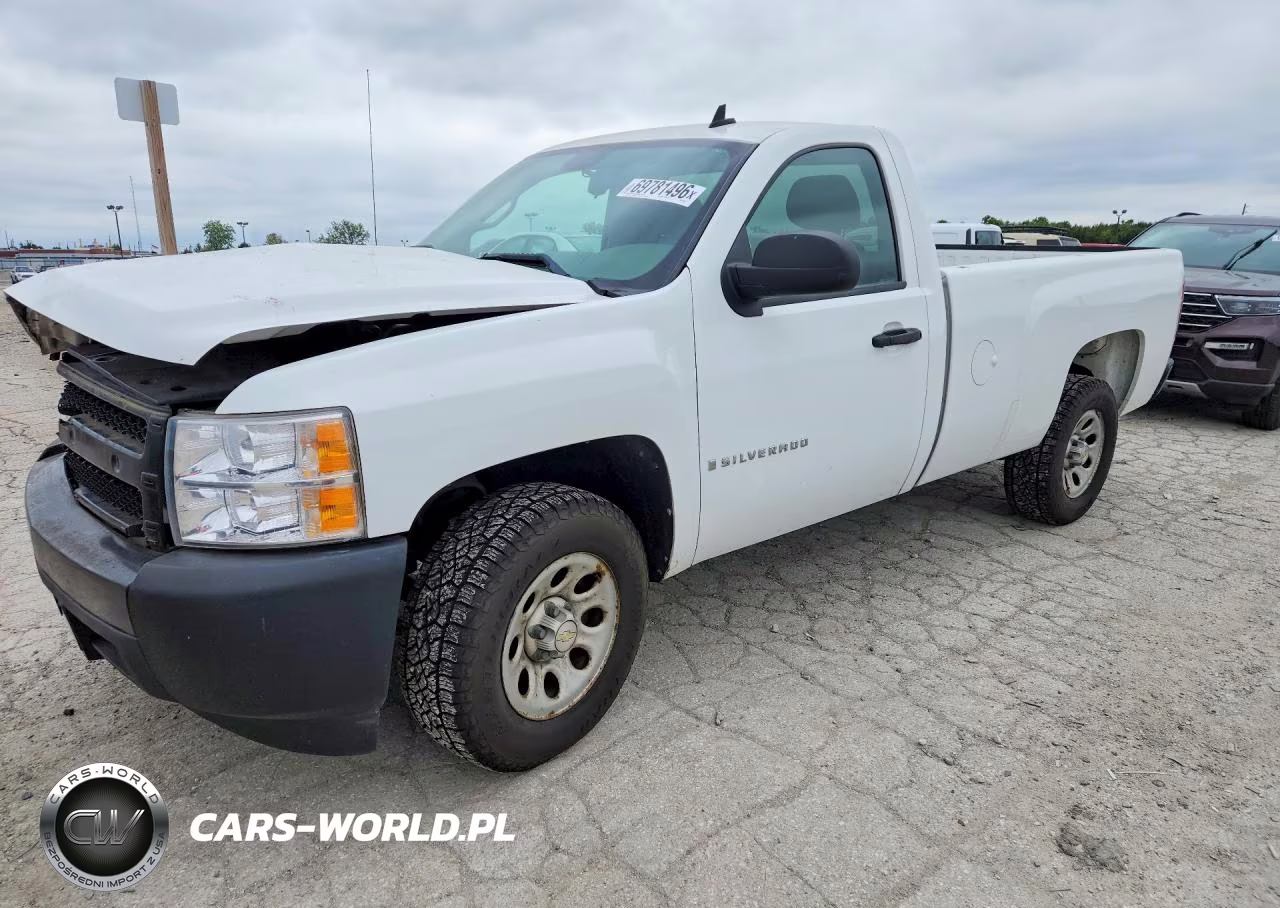 2008 Chevrolet Silverado C1500 VIN:1GCEC14X28Z116625 - 1
