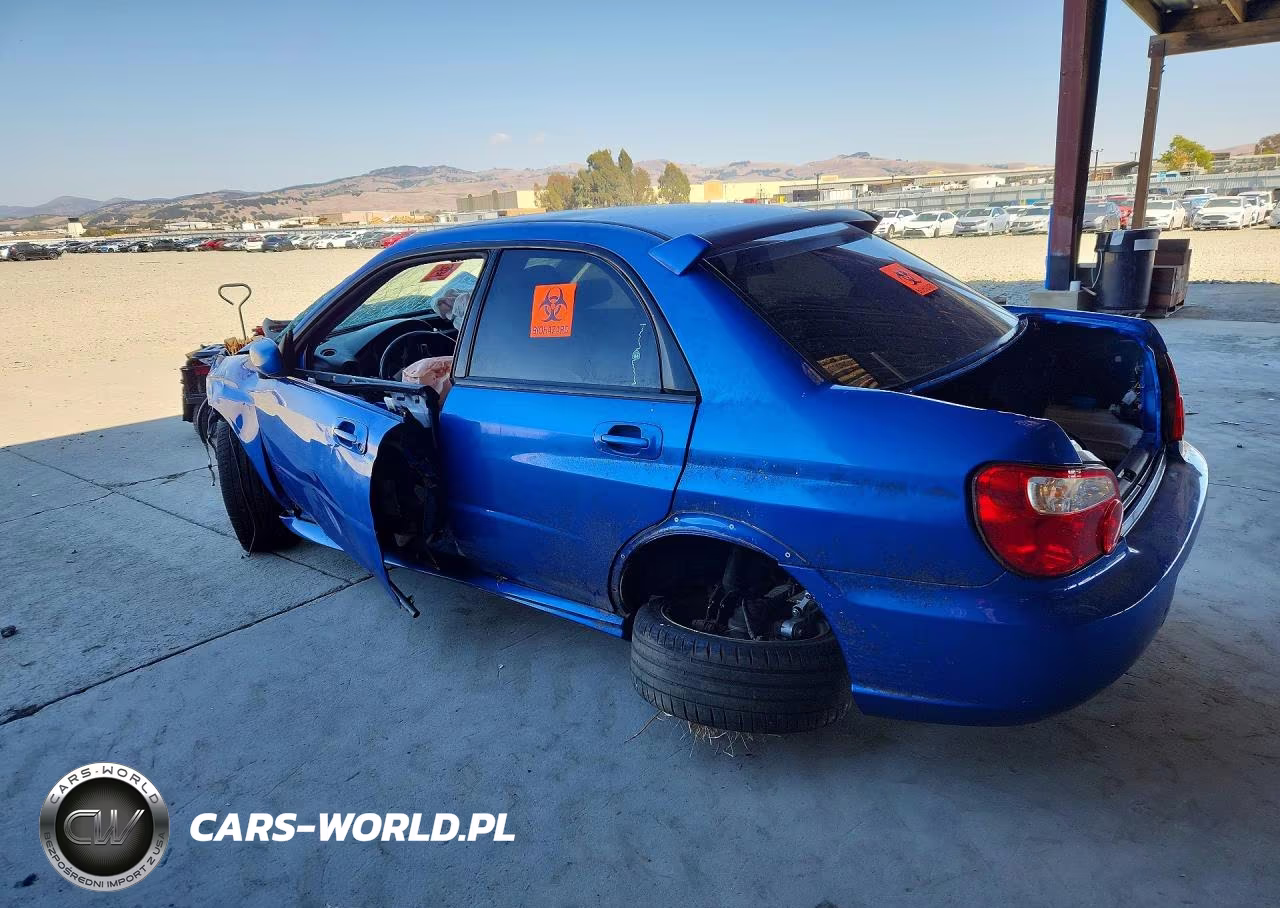 2007 Subaru Impreza Wrx Sti VIN:JF1GD76647L507554 - 2