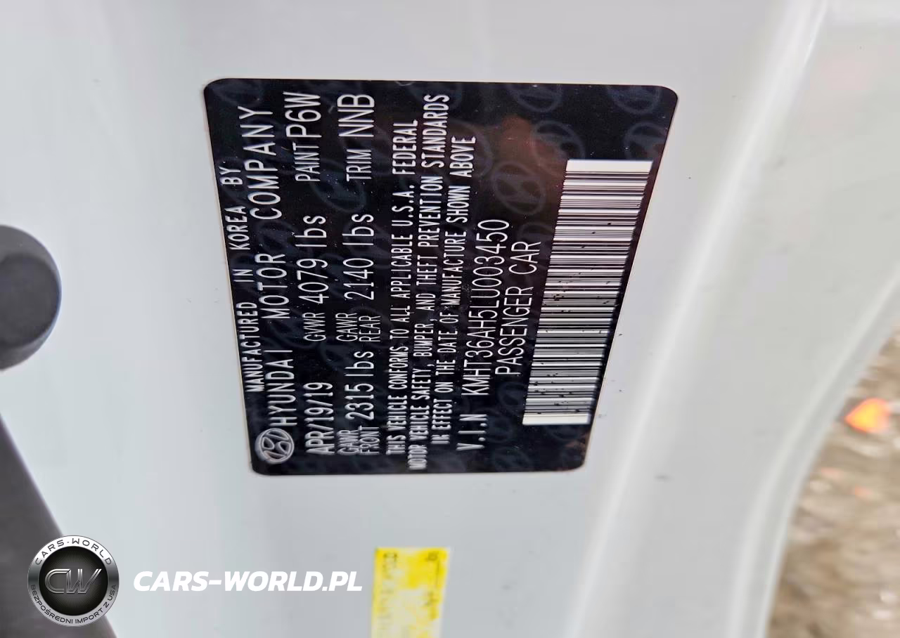 2020 Hyundai Veloster N Base VIN:KMHT36AH5LU003450 - 13