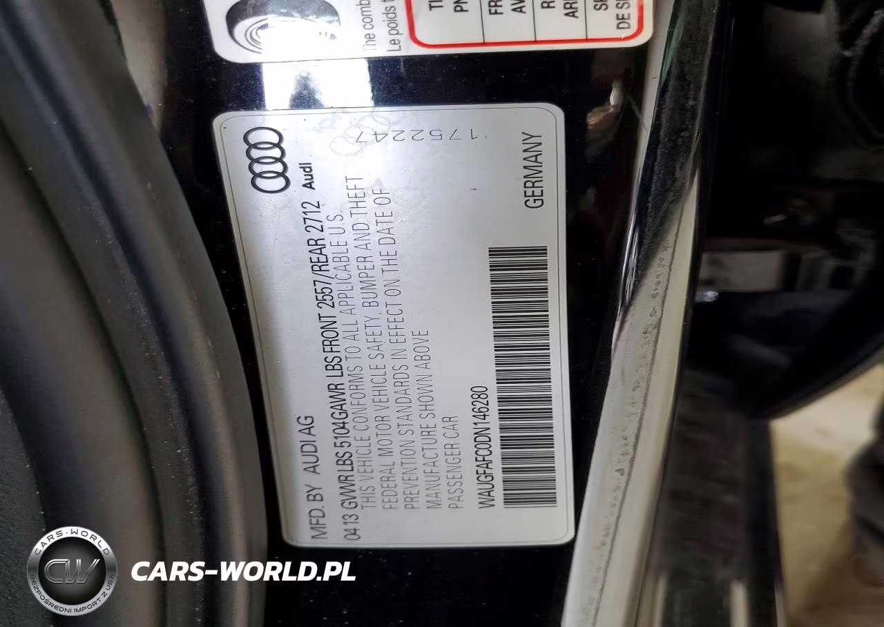 2013 Audi A6 Premium Plus VIN:WAUGFAFC0DN146280 - 12