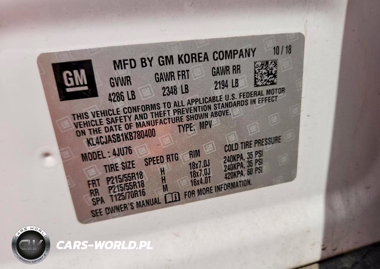 2019 Buick Encore Preferred VIN:KL4CJASB1KB780400 - 14
