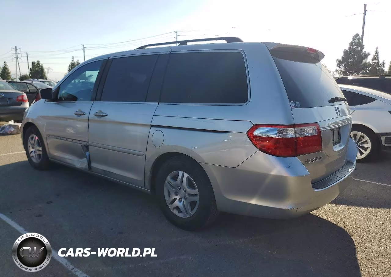 2007 Honda Odyssey Ex VIN:5FNRL38437B456996 - 2