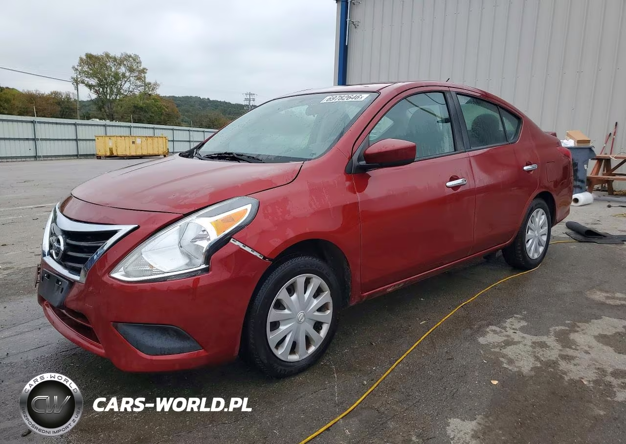 2017 Nissan Versa 1.6 Sv VIN:3N1CN7AP0HL806344 - 1