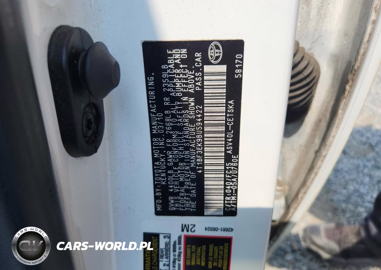 2011 Toyota Camry Se VIN:4T1BF3EK9BU594422 - 13