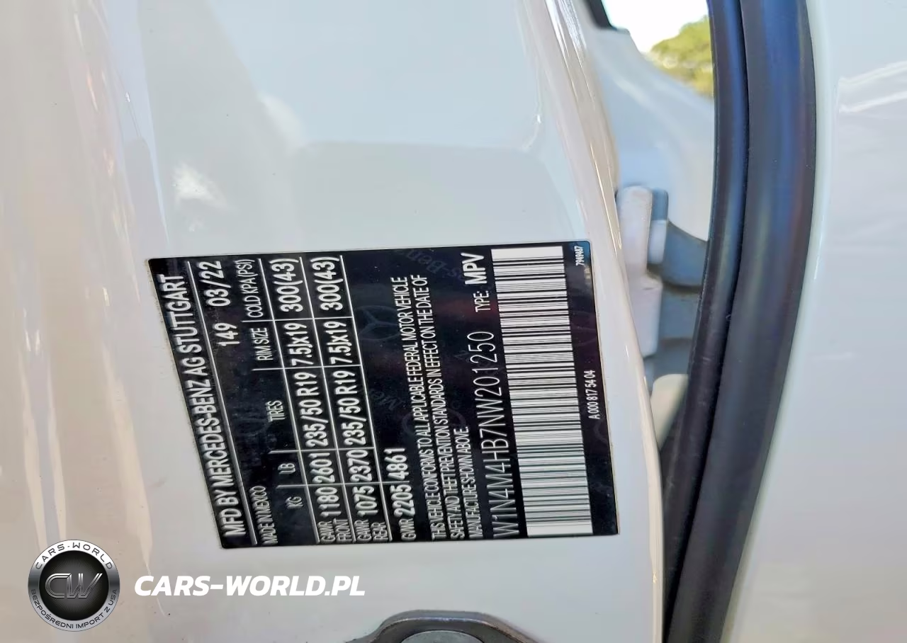 2022 Mercedes-Benz Glb 250 4Matic VIN:W1N4M4HB7NW201250 - 13