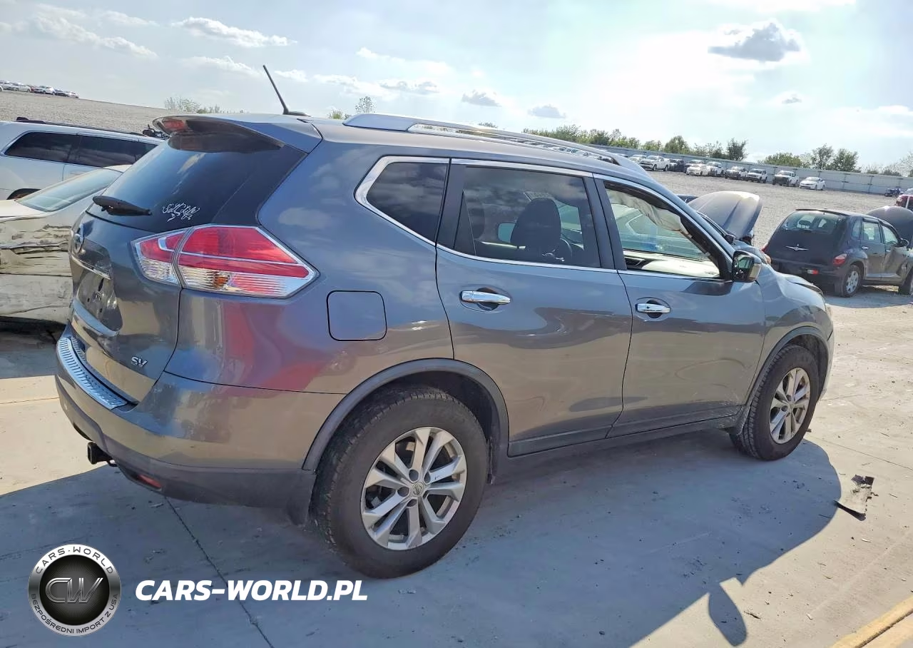 2016 Nissan Rogue Sv VIN:KNMAT2MT9GP677822 - 3
