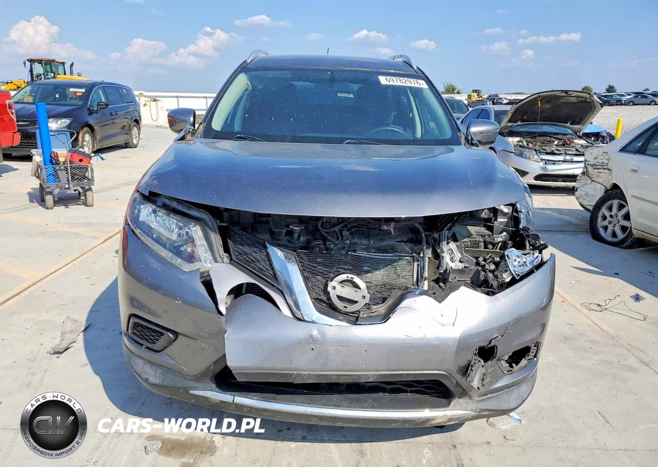 2016 Nissan Rogue Sv VIN:KNMAT2MT9GP677822 - 5