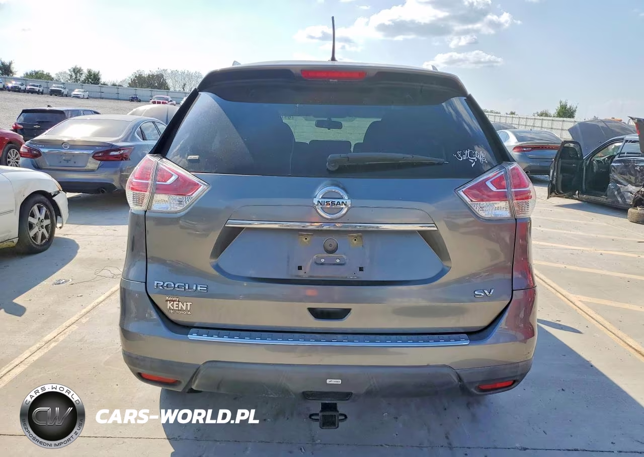 2016 Nissan Rogue Sv VIN:KNMAT2MT9GP677822 - 6
