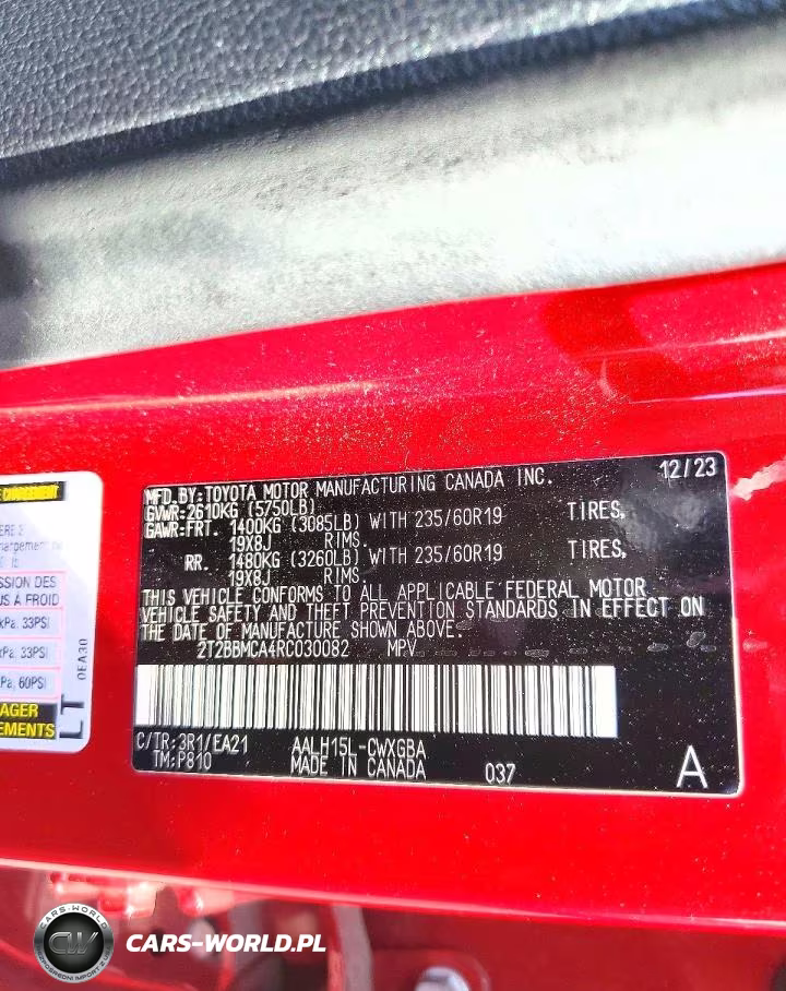 2024 Lexus Rx 350H Premium VIN:2T2BBMCA4RC030082 - 13
