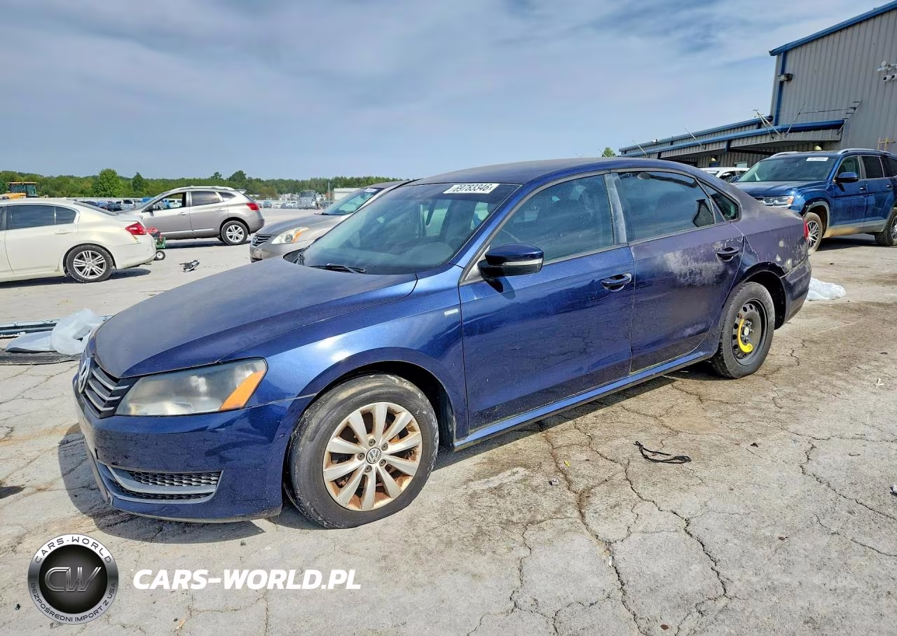 2015 Volkswagen Passat S VIN:1VWAT7A30FC056828 - 1