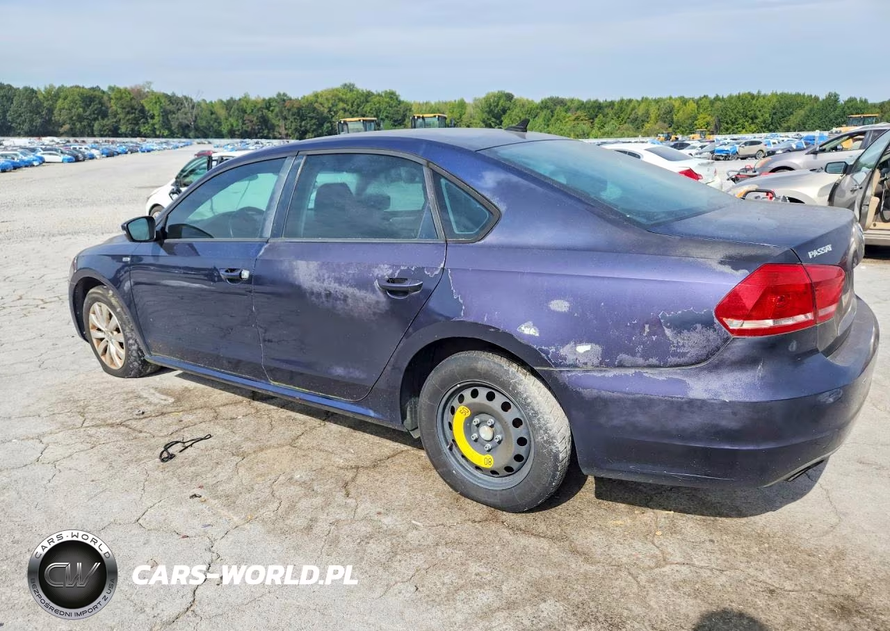 2015 Volkswagen Passat S VIN:1VWAT7A30FC056828 - 2